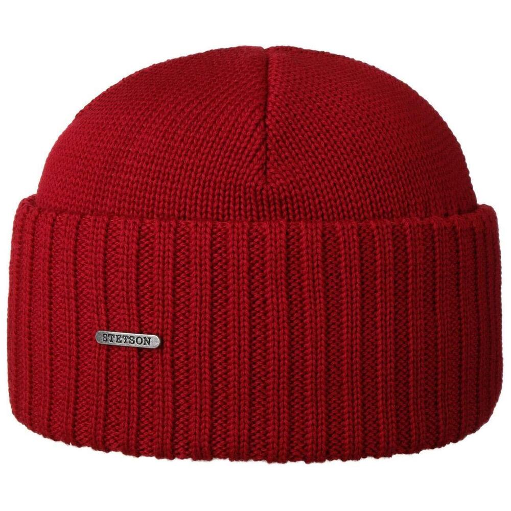 9645 Northport Knit Hat / red One Size